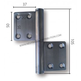 Charnière inox