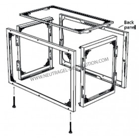 CAGE DE PROTECTION RAPID FIT 1200 X 1150 MM