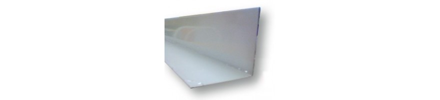 Acier laqué blanc
