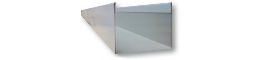 Acier laqué blanc