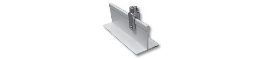 "T" de suspente aluminium et polyester