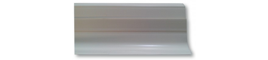 Hauteur 80 mm PVC avec cache-vis